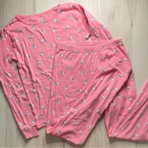 ๐ธ3/$30๐ธ Carterโs Girlsโ Pink Bird Dainty Pajama Set ๐โจ